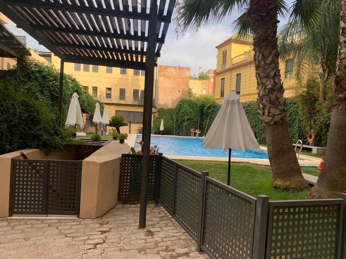 סביליה Apartamento Proximo Al Centro De 2 Dormitorios Con Piscina. מראה חיצוני תמונה